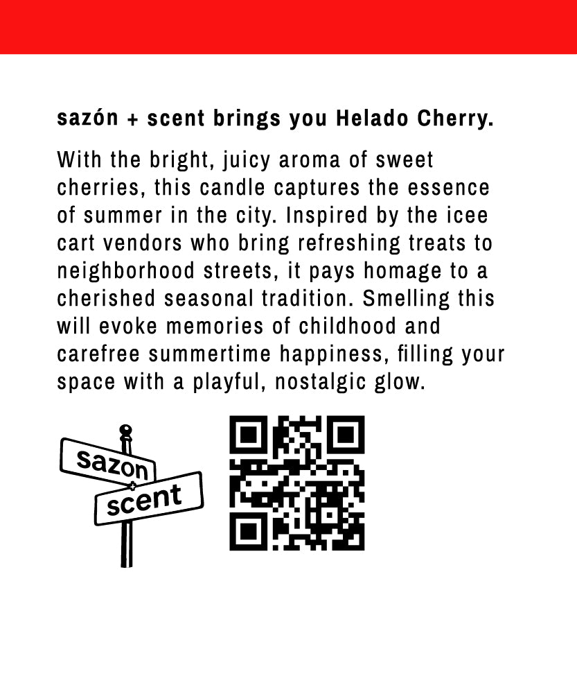 Pre-Order: Helado Cherry